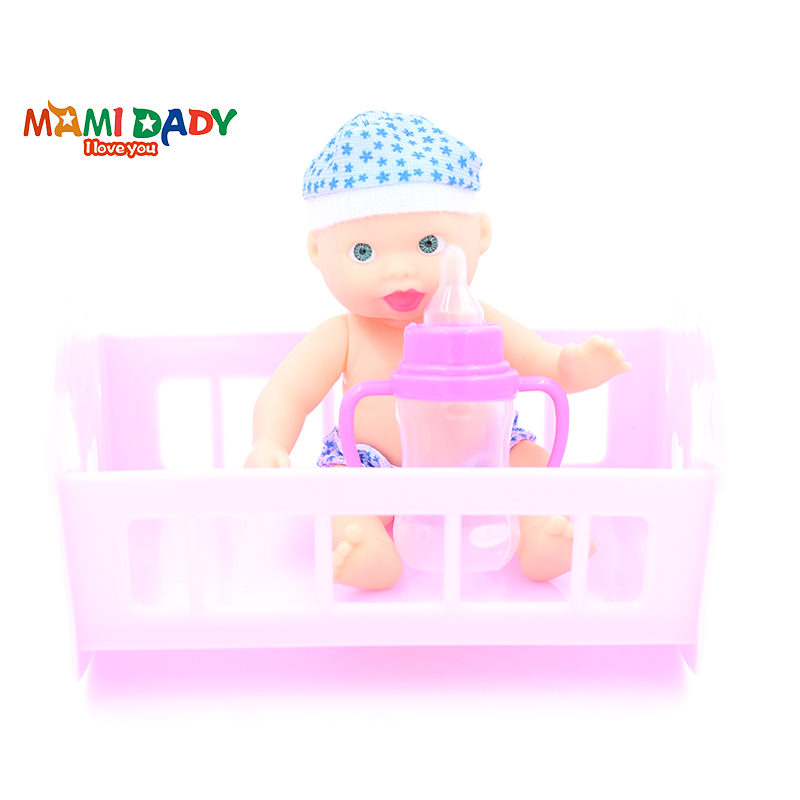 Mdily safety baby barbie doll for baby learning